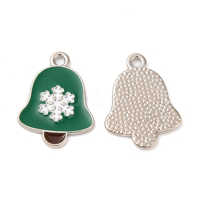 Christmas Alloy Enamel Pendants ENAM-D050-13H-02P-1