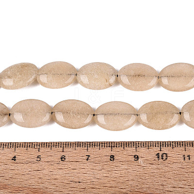 Dyed Natural White Jade Beads Strands G-N370-01A-14-1