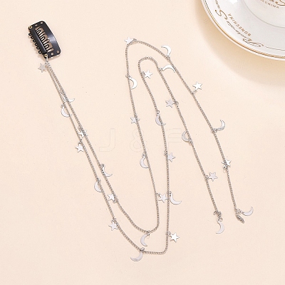 Alloy Tassels Snap Hair Clips PW-WGAC137-PW-1