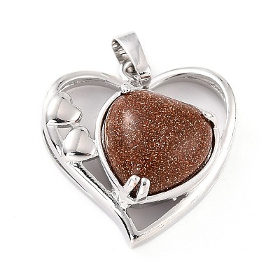 Natural & Synthetic Gemstone Pendants G-C236-01-P-RS-1