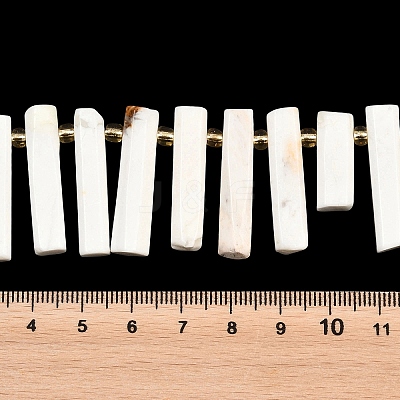 Natural Lemon Turquoise(Jasper) Beads Strands G-F829-A01-01-1