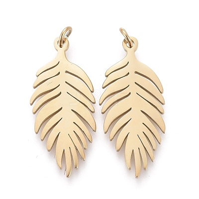 Ion Plating(IP) 304 Stainless Steel Pendants STAS-H100-49G-1
