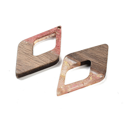 Walnut Wood Pendants FIND-Z050-02M-1