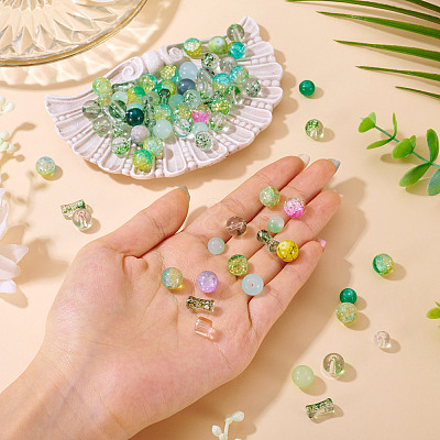 80G Transparent Glass Beads DGLA-TA0001-47C-1