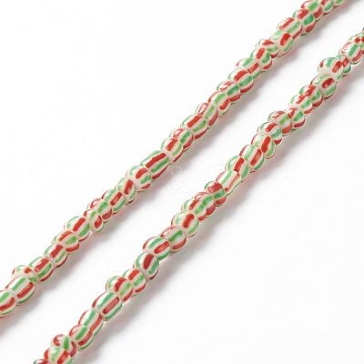 Handmade Lampwork Beads Strands BLOW-K001-01A-04-1