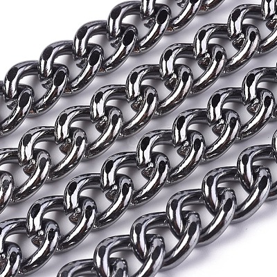 Iron Cuban Link Chains CH-R013-14x10x3-B-1