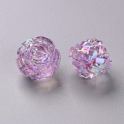 Transparent Acrylic Beads TACR-S154-31C-935-1