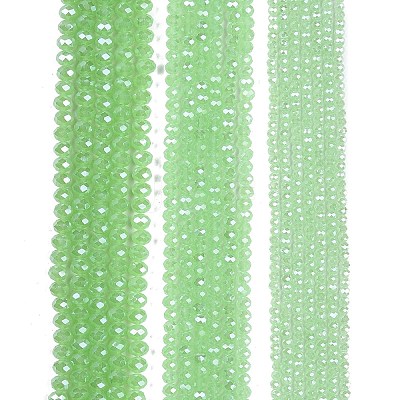 Electroplate Glass Beads Strands LS-EGLA-A044-J4mm-A01-1
