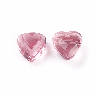 Faceted Glass Cabochons GLAA-F099-04-1