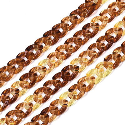 Acrylic Curb Chains X-SACR-P065-R08-1
