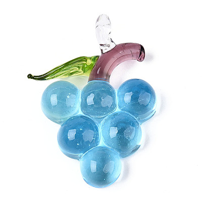 Handmade Lampwork Pendants LAMP-N034-16-1