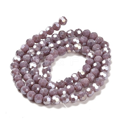 Opaque Glass Beads Stands EGLA-A035-P4mm-B11-1