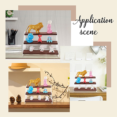 3-Tier Acrylic Model Toy Display Riser ODIS-WH0029-39-1