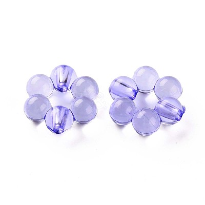 Transparent Acrylic Bead Frames TACR-S153-01A-47-1