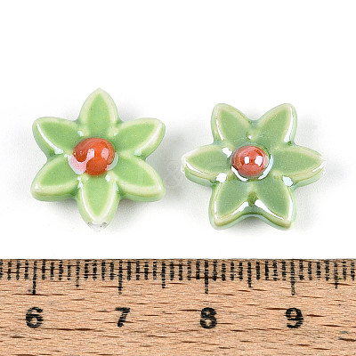 Handmade Porcelain Beads PORC-N008-10D-01-1