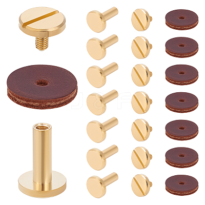 Brass Rivets Nails Set FIND-WR0012-63B-1