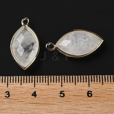 Natural Quartz Crystal Pendants G-B009-01G-I-1