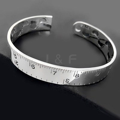 Creativity Women's Brass Cuff Bangles BJEW-BB59649-A-1