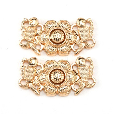 Alloy Snap Lock Clasps FIND-WH0108-19KCG-1