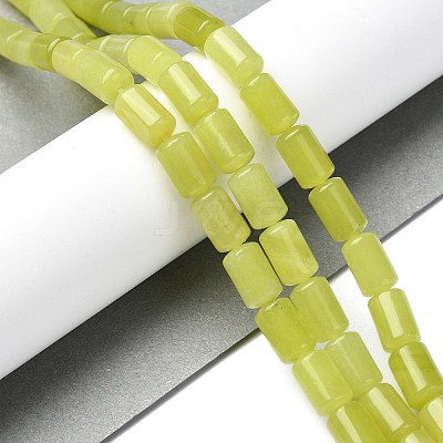 Natural Lemon Jade Beads Strands G-C135-G02-01-1