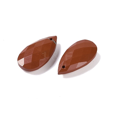Natural Red Jasper Pendants G-C140-05M-1