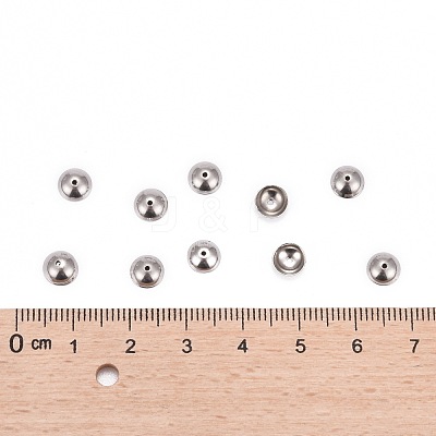 Tarnish Resistant 304 Stainless Steel Bead Caps STAS-D040-1