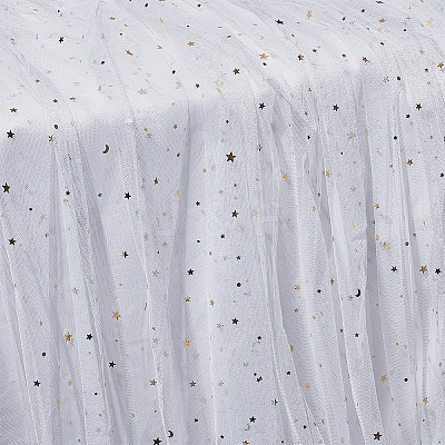 Polyester Gauze Fabric DIY-WH0759-44C-1