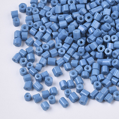 8/0 Two Cut Glass Seed Beads SEED-S033-06A-08-1