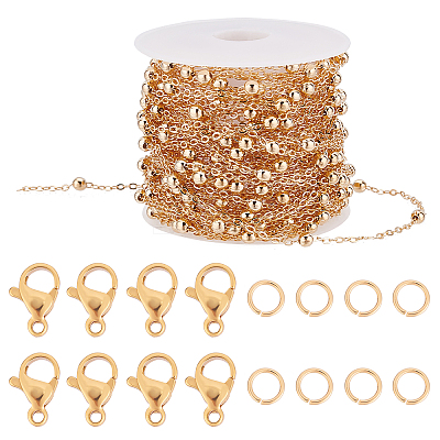 DIY Chain Bracelet Necklace Making Kits DIY-BBC0001-11-1