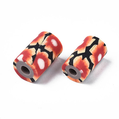 Handmade Polymer Clay Beads CLAY-N008-046-18-1