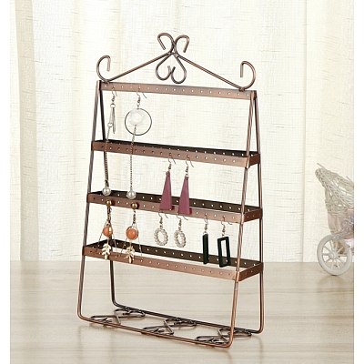 4-Tier Iron Earring Display Stands PW-WG33452-02-1