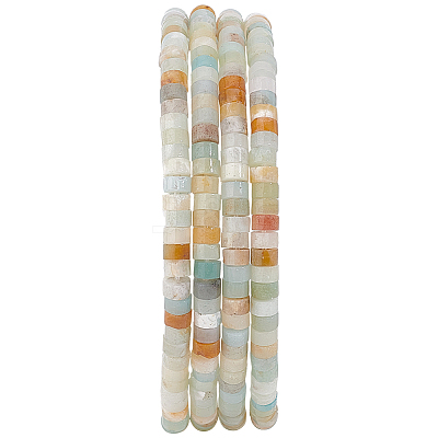 2 Strands Natural Flower Amazonite Beads Strands G-PH0002-29-1
