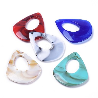Acrylic Pendants X-OACR-S021-01-1