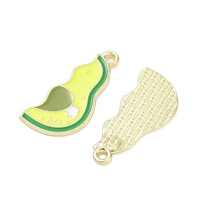 Alloy Enamel Pendants AL-CBA292F-01J-G-1