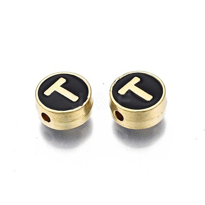 Alloy Enamel Beads ENAM-N052-006-02T-RS-1