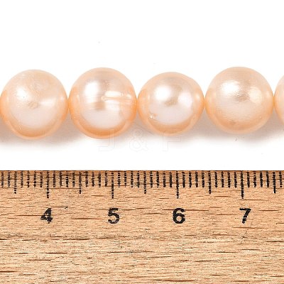 Natural Cultured Freshwater Pearl Beads Strands PEAR-I007-07S-02-1