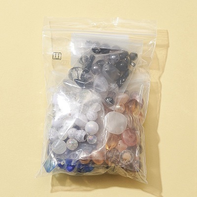 100G 5 Colors Acrylic Beads SACR-FS0001-07A-1