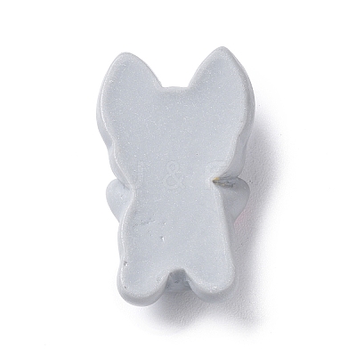 Opaque Resin Cabochons RESI-G065-01B-1