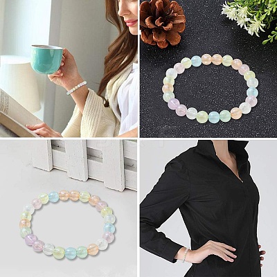 Transparent Acrylic Beads OACR-CJC0014-01-1
