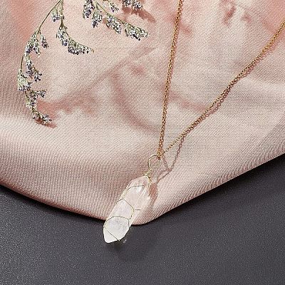 12Pcs Faceted Natural Quartz Crystal Double Terminated Points G-OC0002-58-1