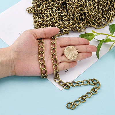 Iron Cuban Link Chains CH-R013-14x10mm-AB-1