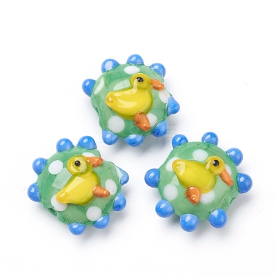 Handmade Lampwork Beads LAMP-J092-01B-1