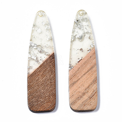 Resin & Wood Big Pendants X-RESI-S358-98G-1