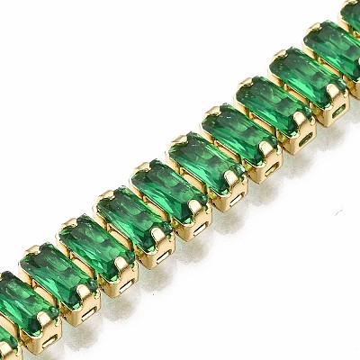 Cubic Zirconia Classic Tennis Bracelet X-ZIRC-S067-073D-NF-1