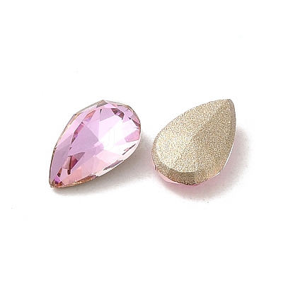 Glass Rhinestone Cabochons RGLA-P037-11A-D223-1