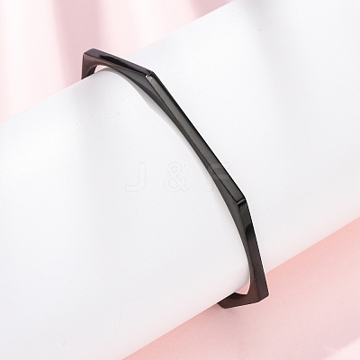 304 Stainless Steel Cuff Bangles BJEW-P373-01EB-1
