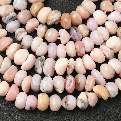 Natural Pink Opal Beads Strands G-L493-16-1