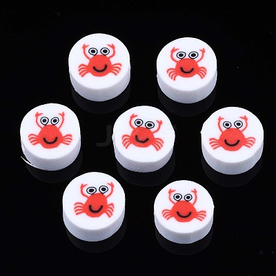 Summer Style Handmade Polymer Clay Beads X-CLAY-N007-005-1