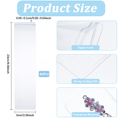 Transparent PVC Resealable Packaging Bags ABAG-SP0001-04A-1