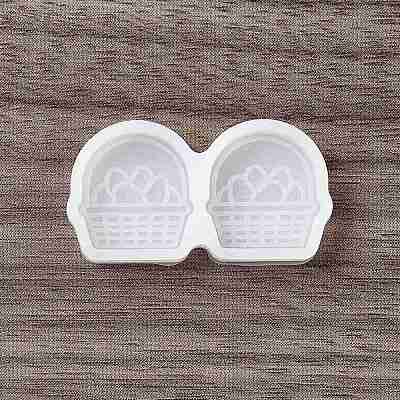 Easter Theme Ear Stud Ornament Silicone Molds DIY-J009-01A-1